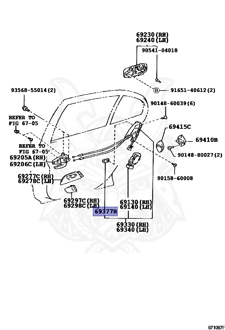 69759-24050 - Toyota - Insulator - Nengun Performance