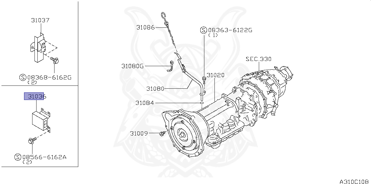 31036-VB100 - Nissan - Transmission Control Module - Nengun
