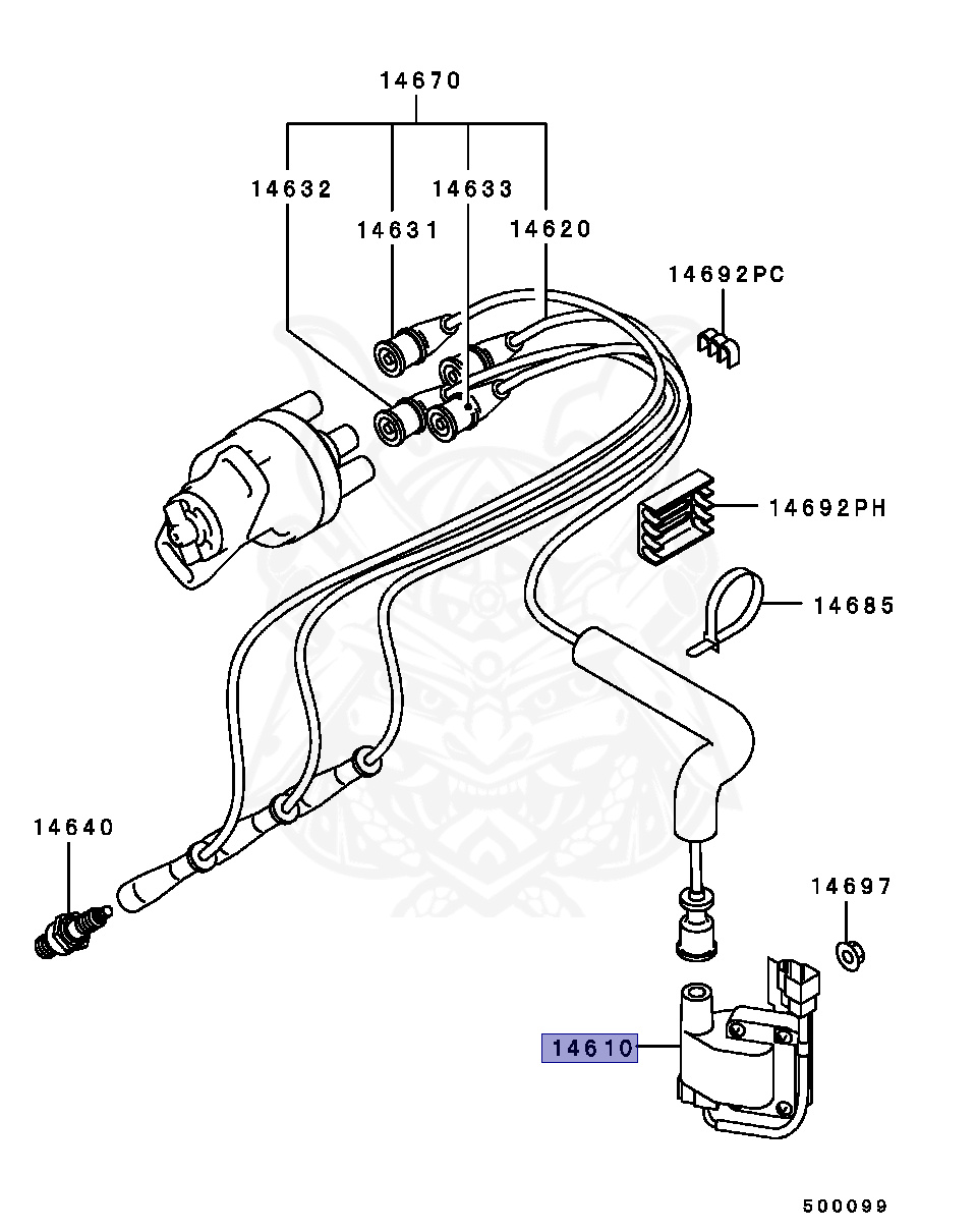 MIKANTANページ MD167837 - Mitsubishi - Ignition Coil - Nengun Performance