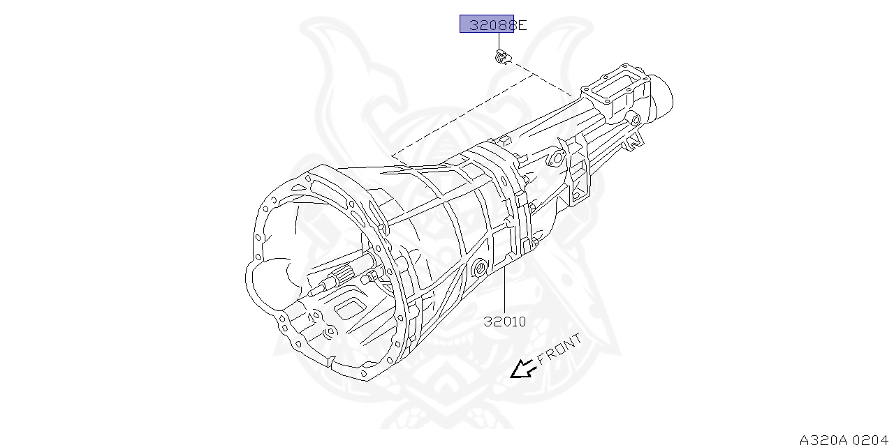 24220-31G00 - Nissan - Clip, Harness - Nengun Performance