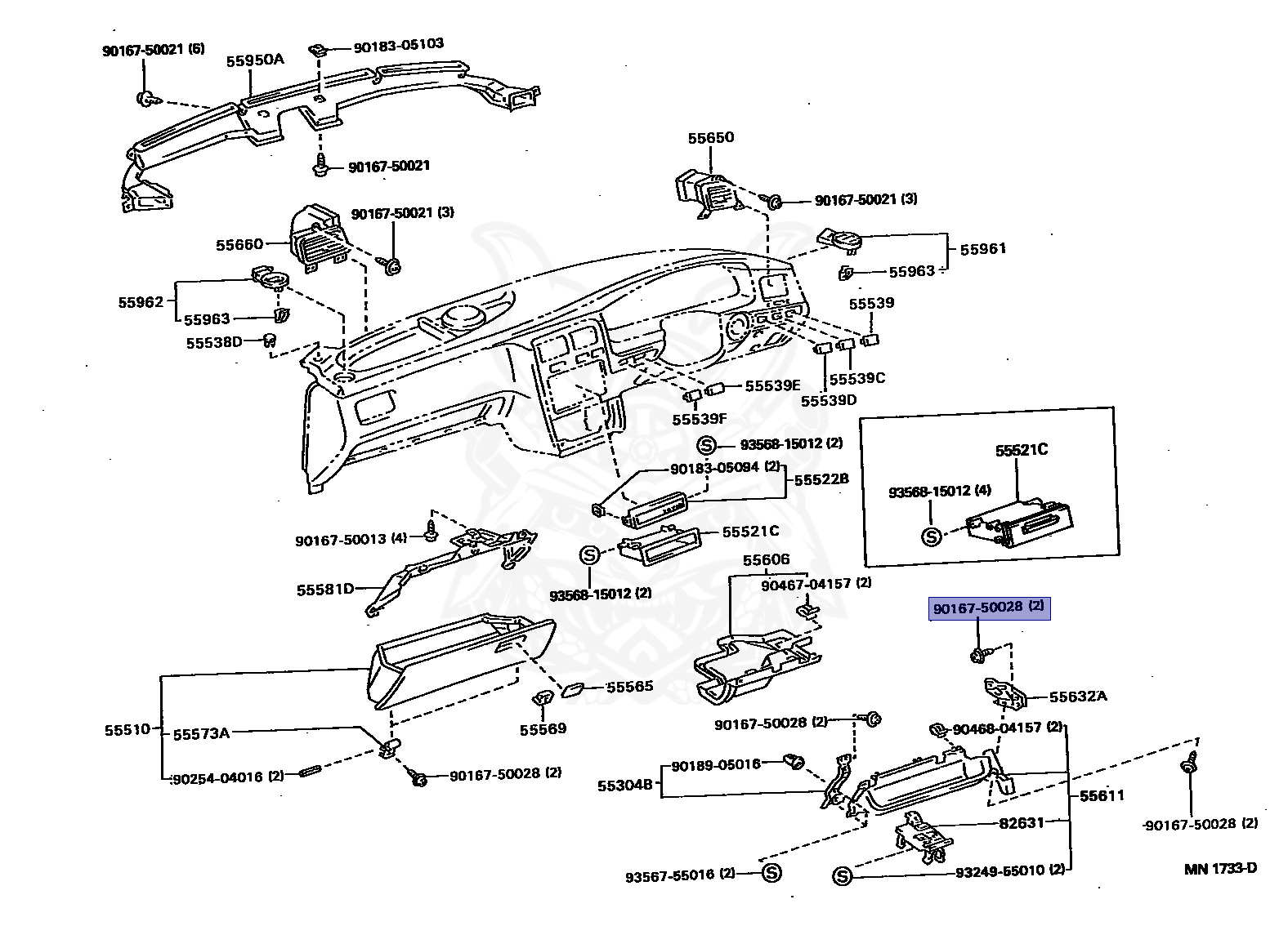 90167-50028 - Toyota - Bolt - Nengun Performance