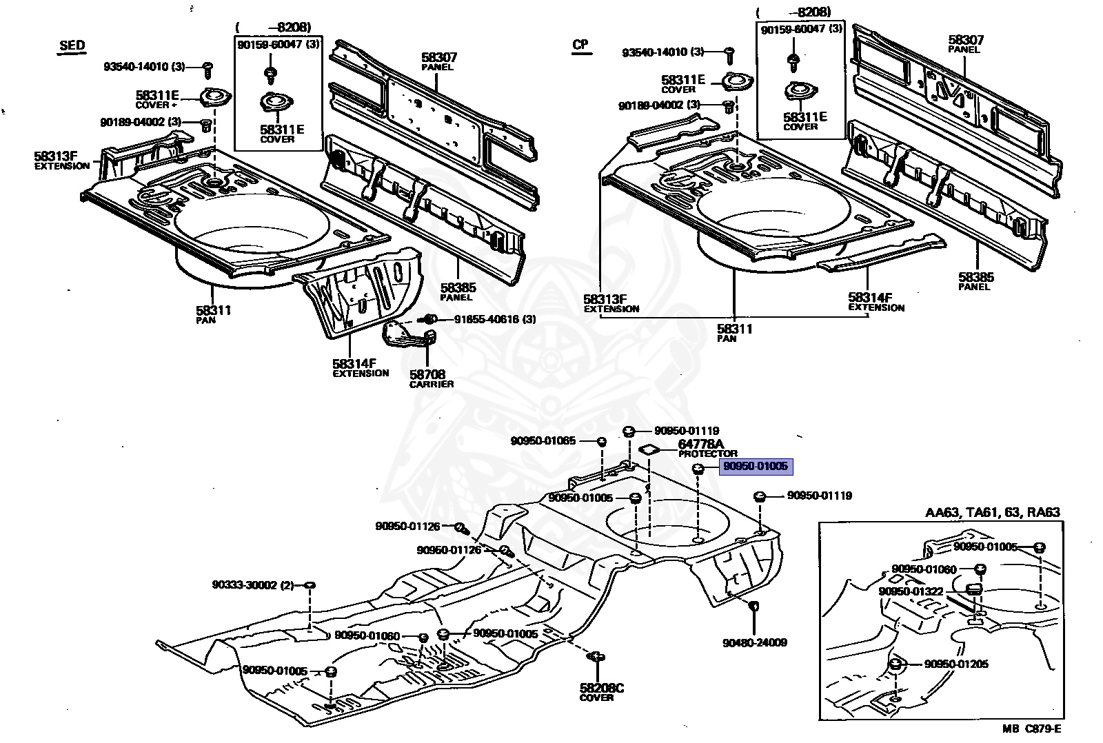 90950-01005 - Toyota - ** Std Part - Nengun Performance