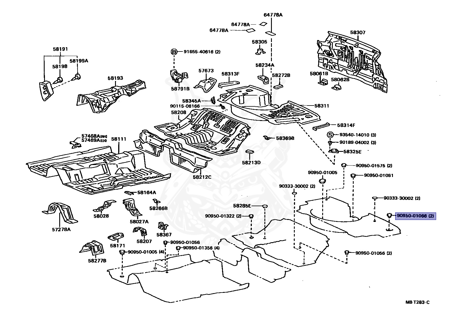 90950-01066 - Toyota - Cap - Nengun Performance