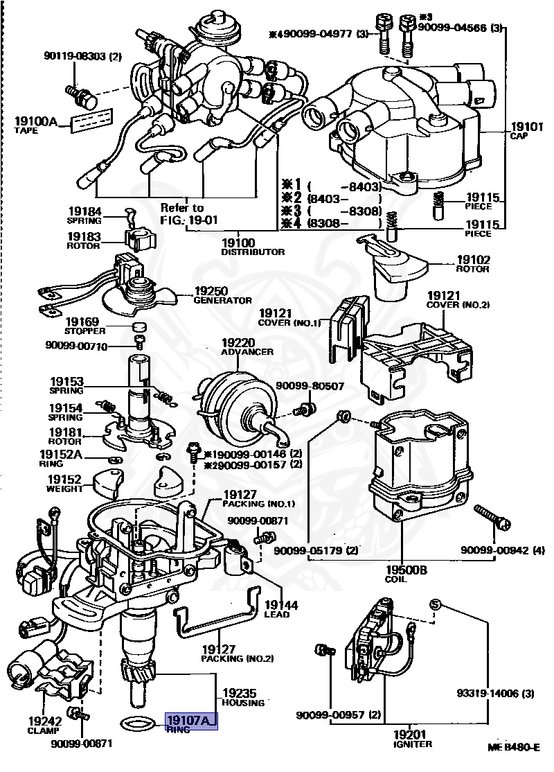 90099-14020 - Toyota - O-Ring, Distributor Housing - Nengun