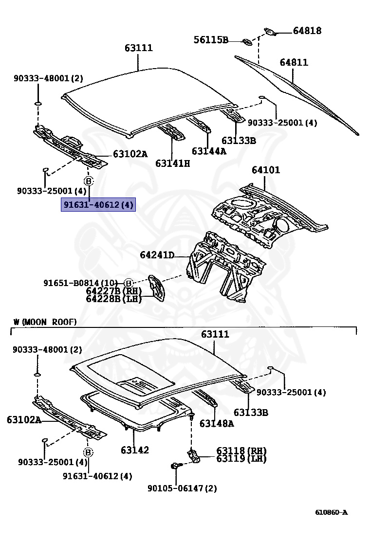 91631-40612 - Toyota - Bolt - Nengun Performance