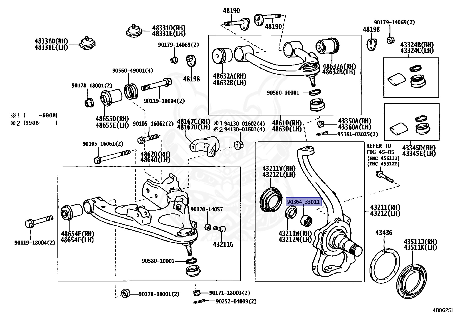 HUNDRED LINE -最終防衛学園- 90171-12028 - Toyota - Nut, Castle (for Idler Arm) - Nengun