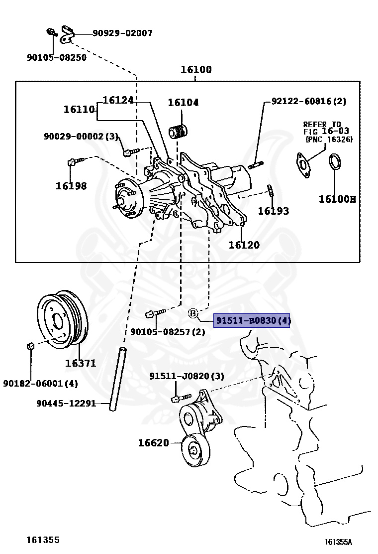 91511-B0830 - Toyota - Bolt - Nengun Performance