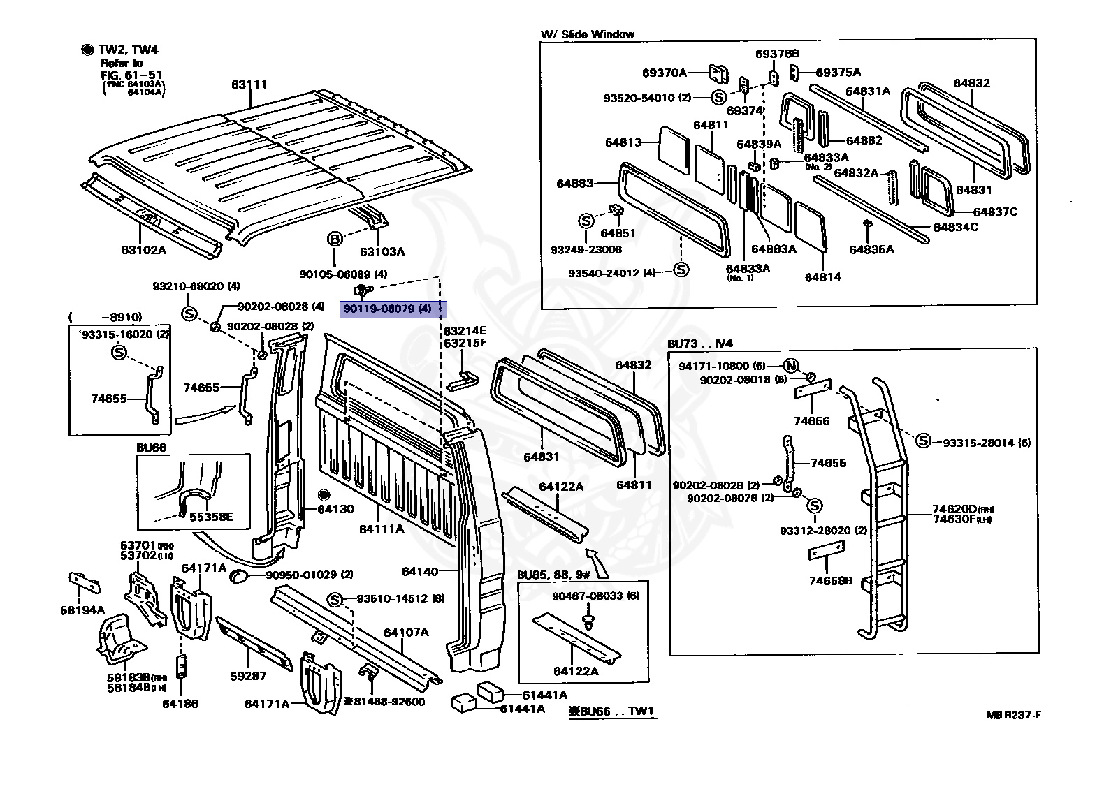 110×2 90119-08079 - Toyota - Bolt - Nengun Performance