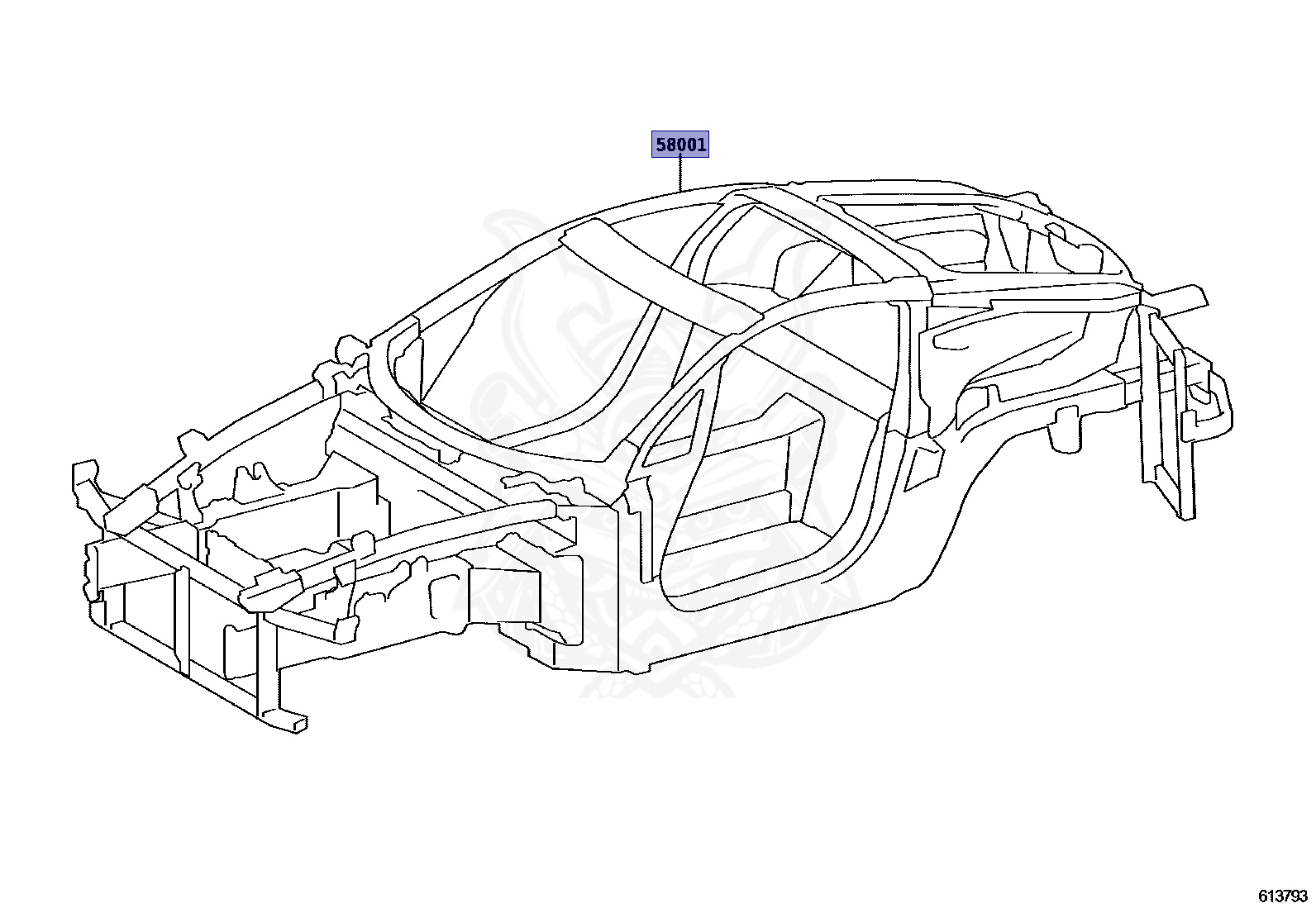 58001-77020 - Lexus - Body Sub-assy, Main - Nengun Performance