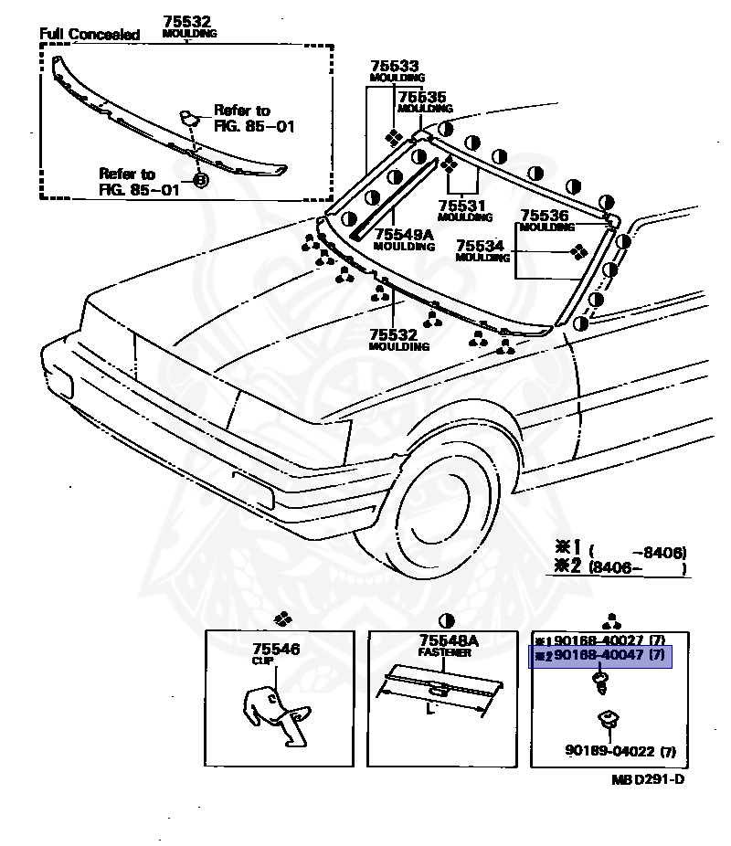 90168-40047 - Toyota - SCREW - Nengun Performance