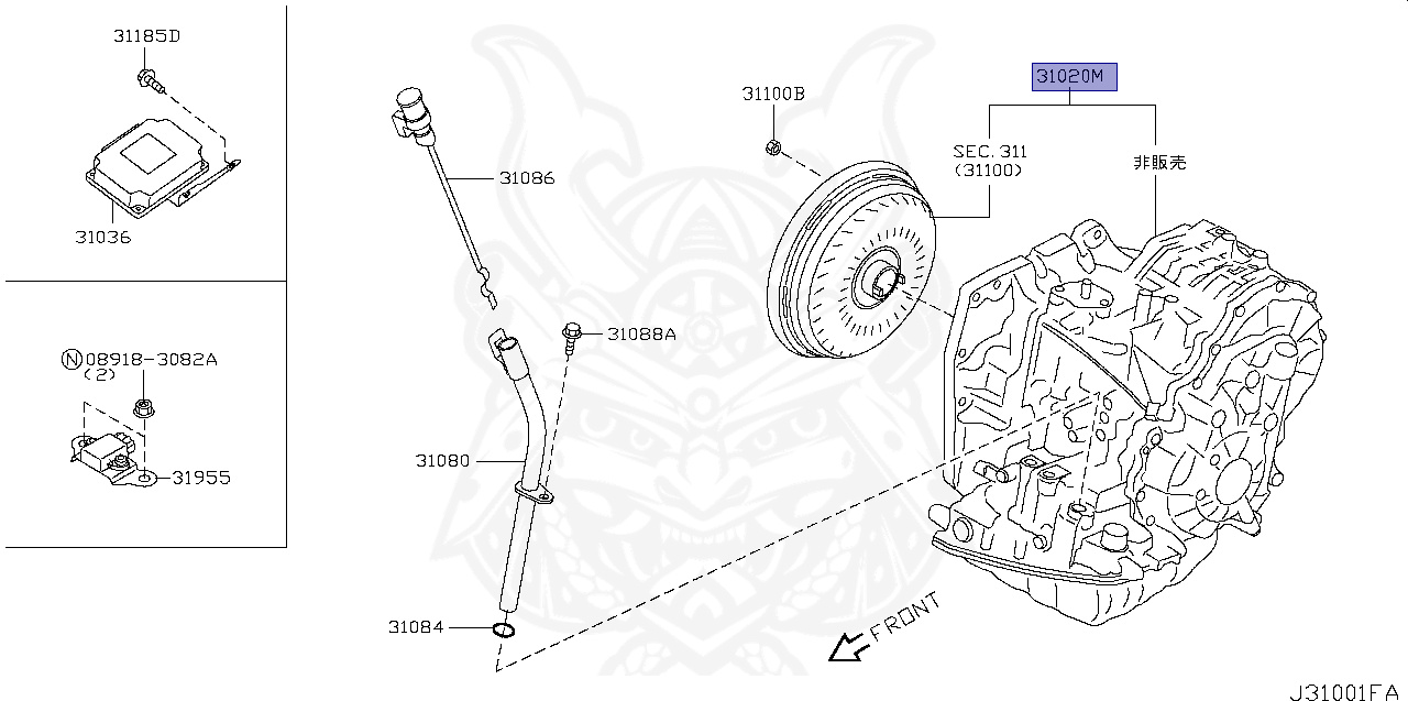 31020-1XC1A - Nissan - Automatic Transaxle - Nengun Performance