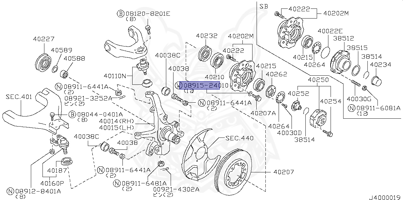 08915-24010 - Nissan - Washer - Nengun Performance