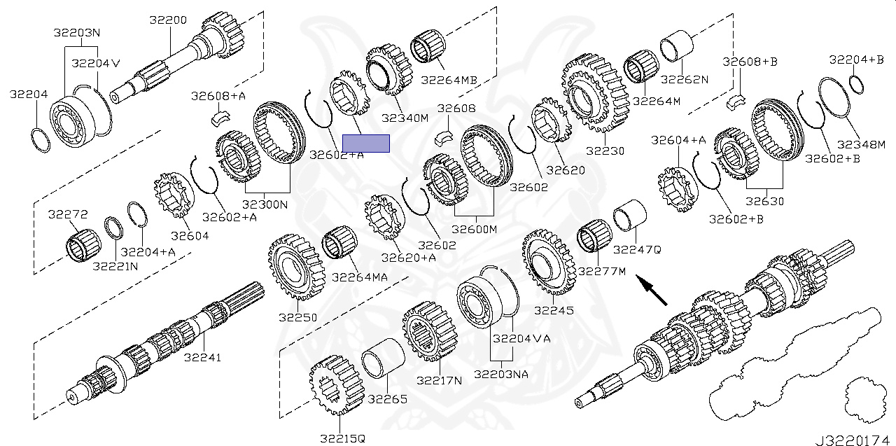 32604-5X00A - Nissan - Synchronizer Ring - Nengun Performance