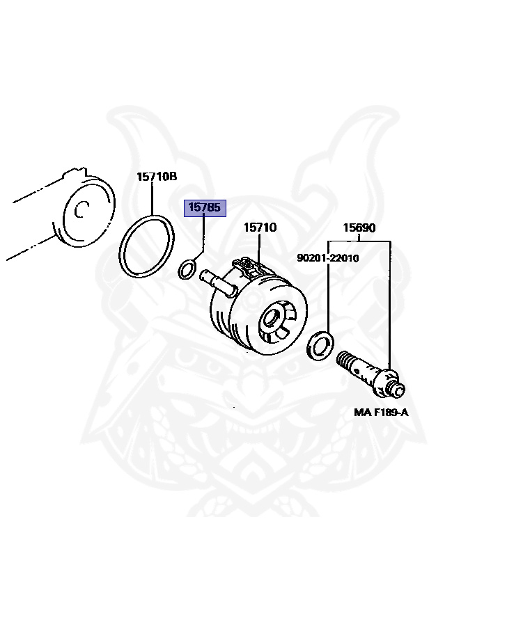 15785-35010 - Toyota - Oil Cooler Gasket - Nengun Performance