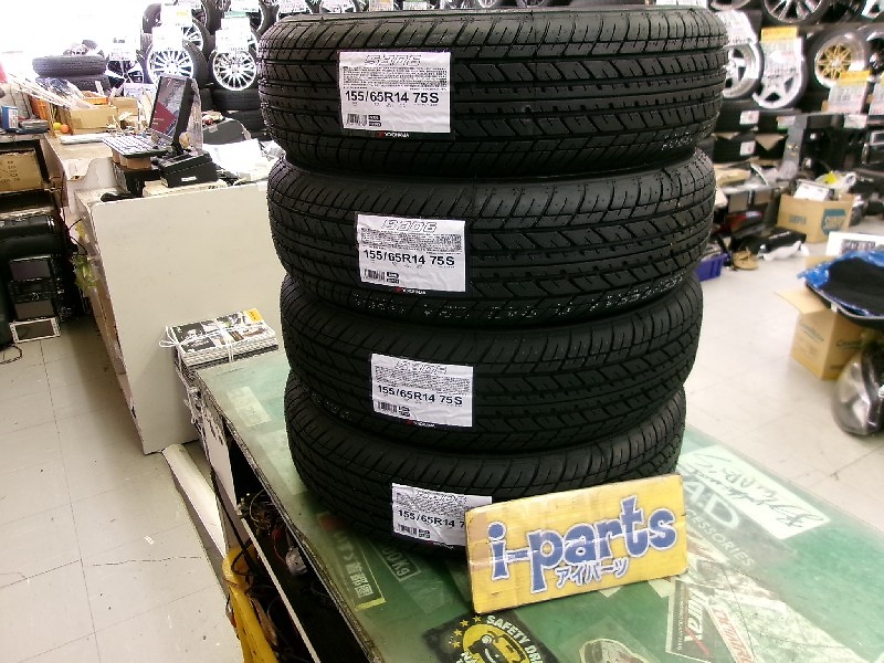 Yokohama - 4 new tires S306 (155/65R14) - Nengun Performance 