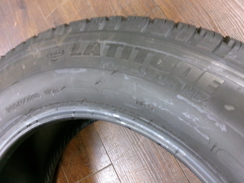 Michelin - Used tires (265/60R18) 7.5mm 4pcs
