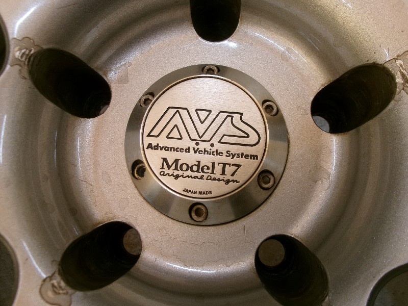 AVS モデルT7 18インチ　4本セット　ADVAN Yahoo!オークション - 【極上品】ADVANCDED AVS MODEL T7