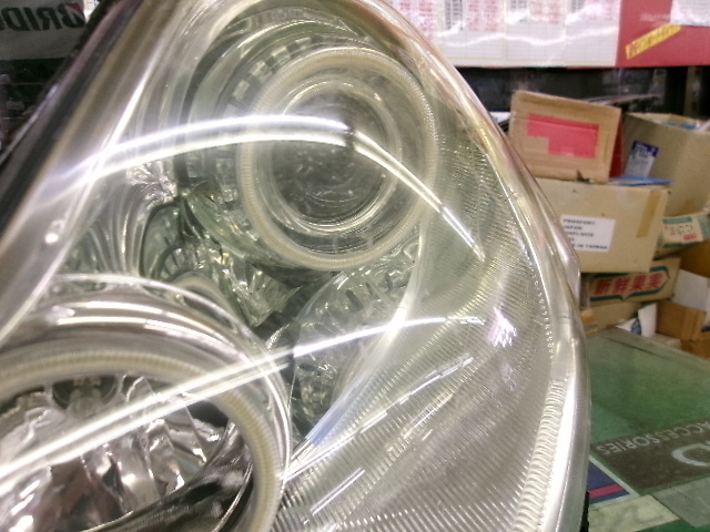 Nissan - Thank you! Y50 Fuga early genuine headlights left Nissan - Thank you! Y50 Fuga early genuine headlights left