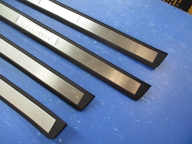 Toyota - Crown (210 series) genuine scuff plate