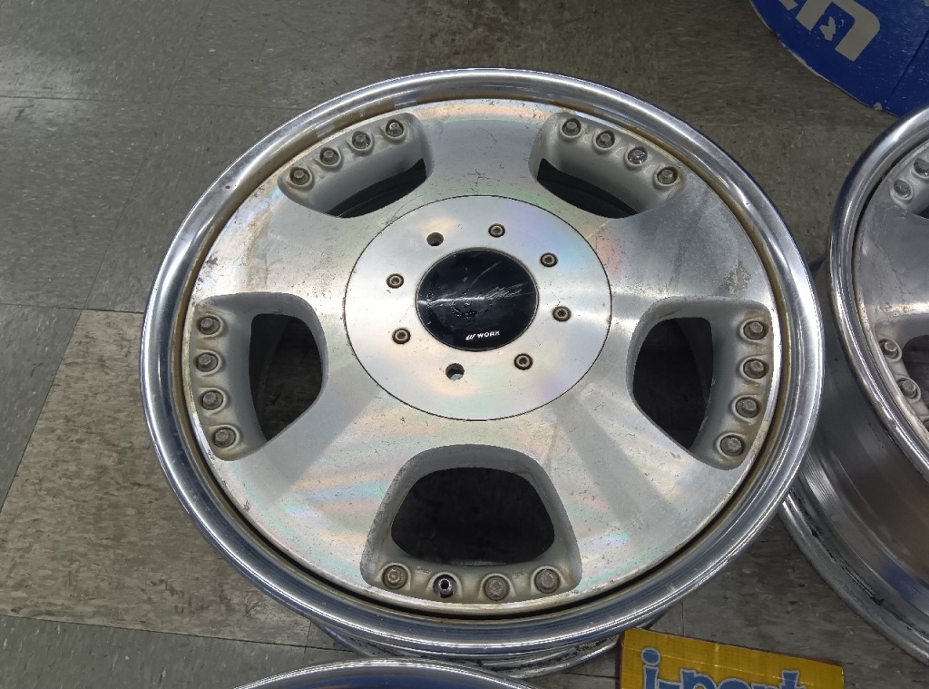 Work Wheels - Euroline DH 17-inch wheels (set of 4) - Nengun Work Wheels - Euroline DH 17-inch wheels (set of 4) - Nengun