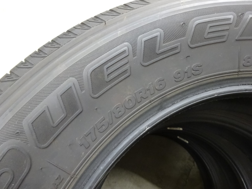 BRIDGESTONE DUELER H/L 175/80R16 91S 5本セット！ ジムニー純正