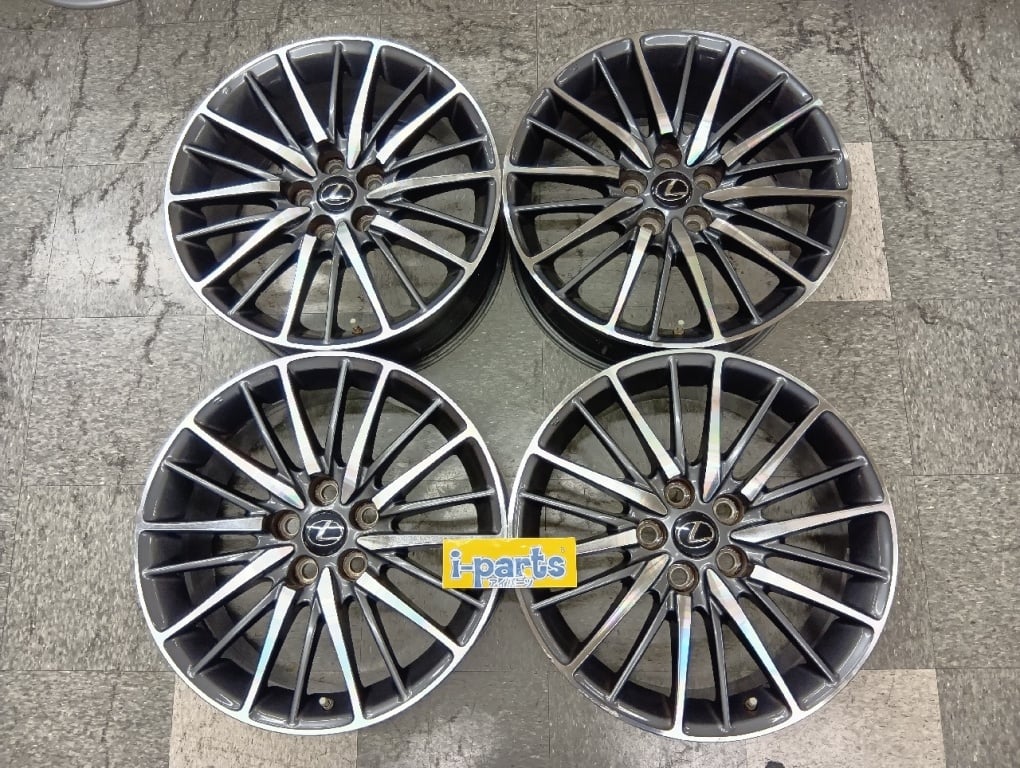 Lexus - LS460 late model genuine / 19-inch aluminum wheel set of 4