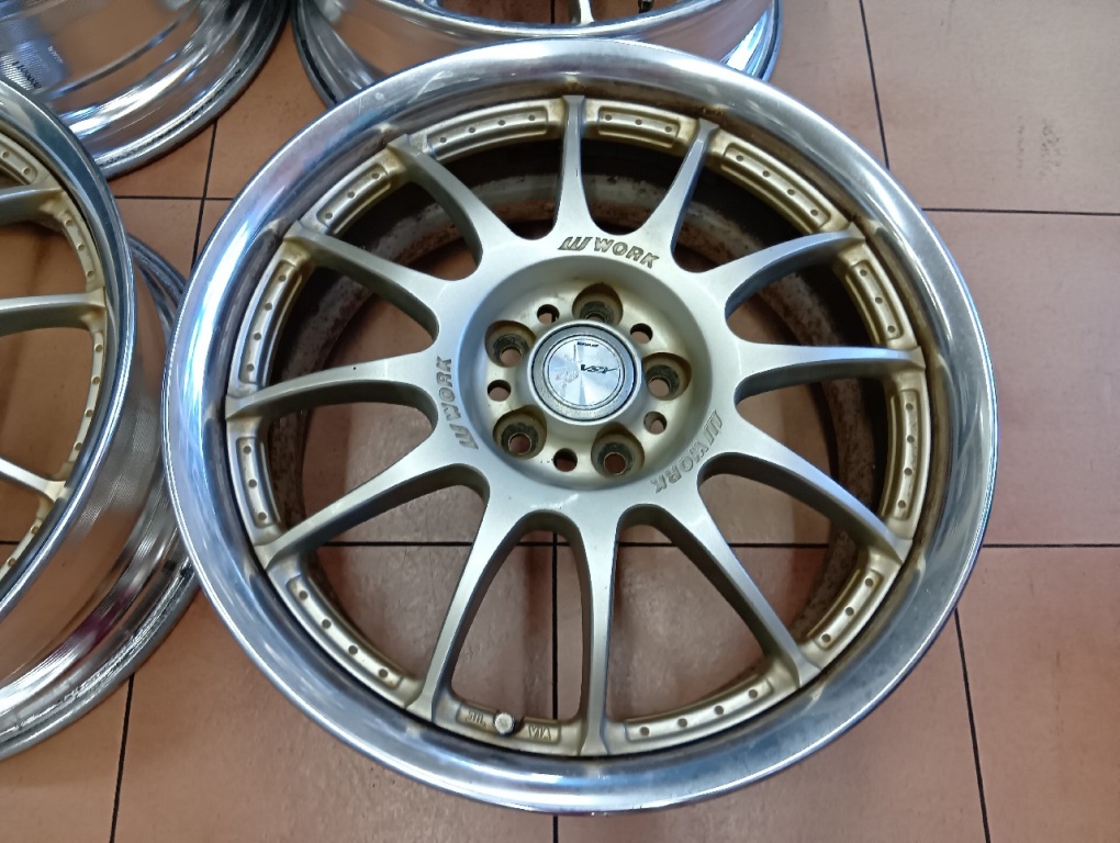 WORK XSA XS2 17インチ 7J+47 pcd100 5穴 Work Wheels - XSA (XS2) / 17-inch wheel set of 4 - Nengun Performance