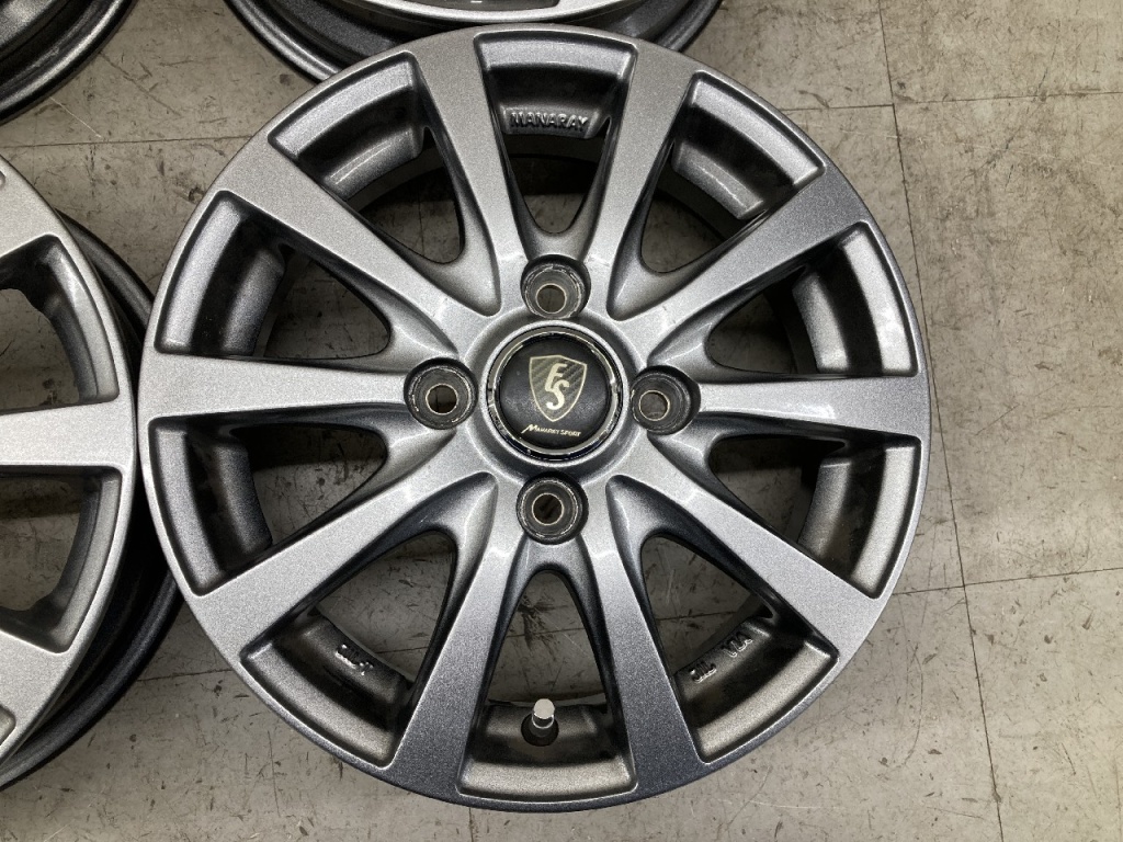 MANARAY SPORT

ホイール 値下げしました！ Manaray - Manaray Sports / 13-inch aluminum wheel set (4 pieces
