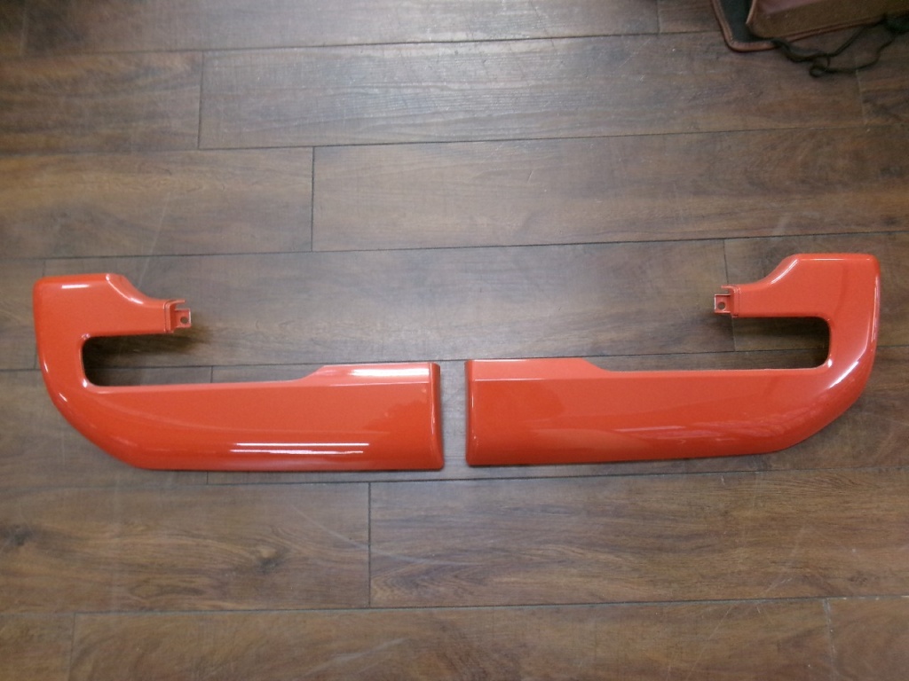 Suzuki - 2nd generation Hustler rear bumper garnish set (left and