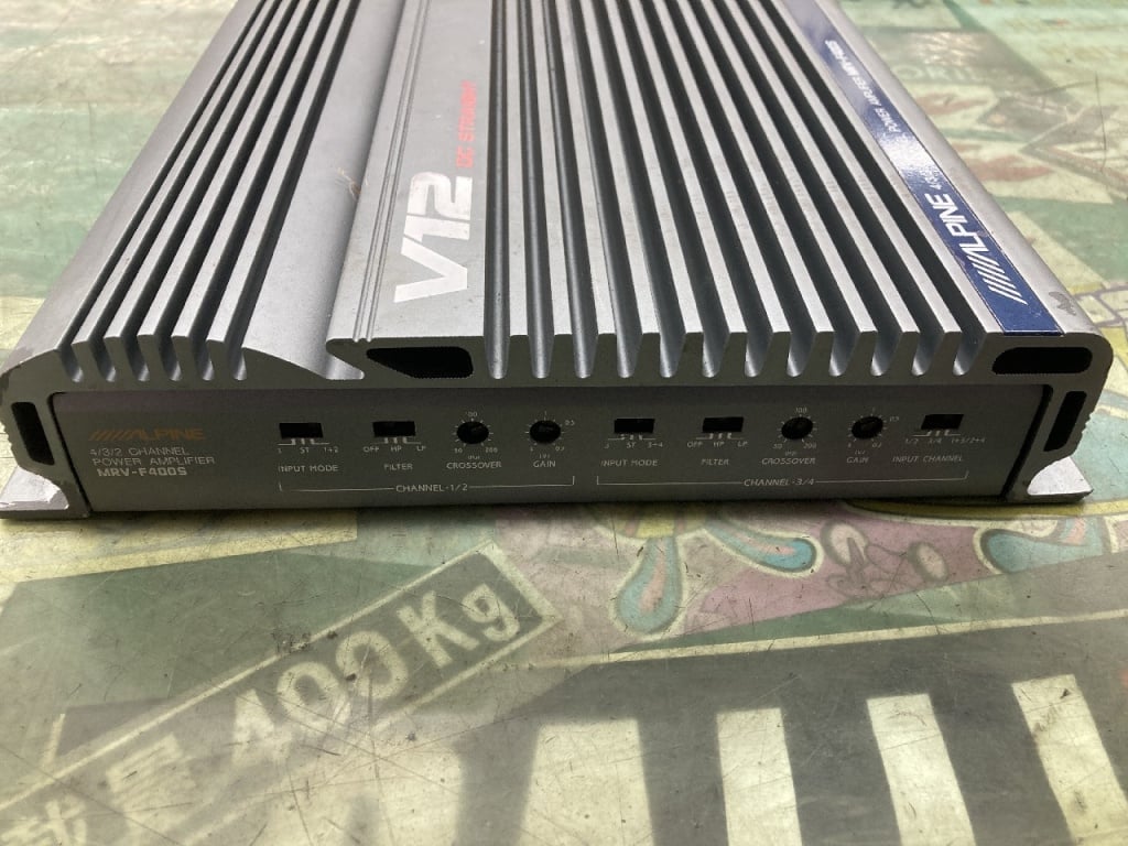Alpine - Damaged 4/3/2ch amplifier (MRV-F400S) - Nengun Performance