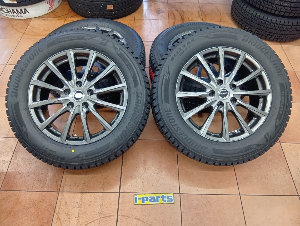 BRIDGESTON BALMINUM 17インチ スタッドレス Bridgestone - BALMINUM/BS 17-inch studless tires (set of 4