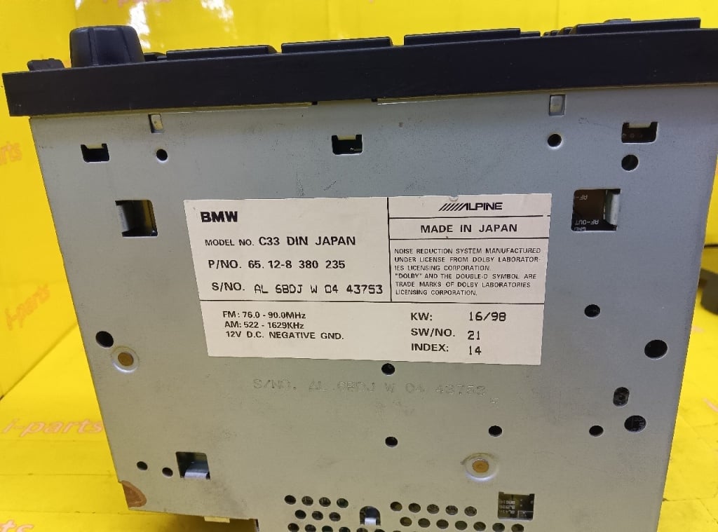 BMW - BMW (Z3) genuine MD deck