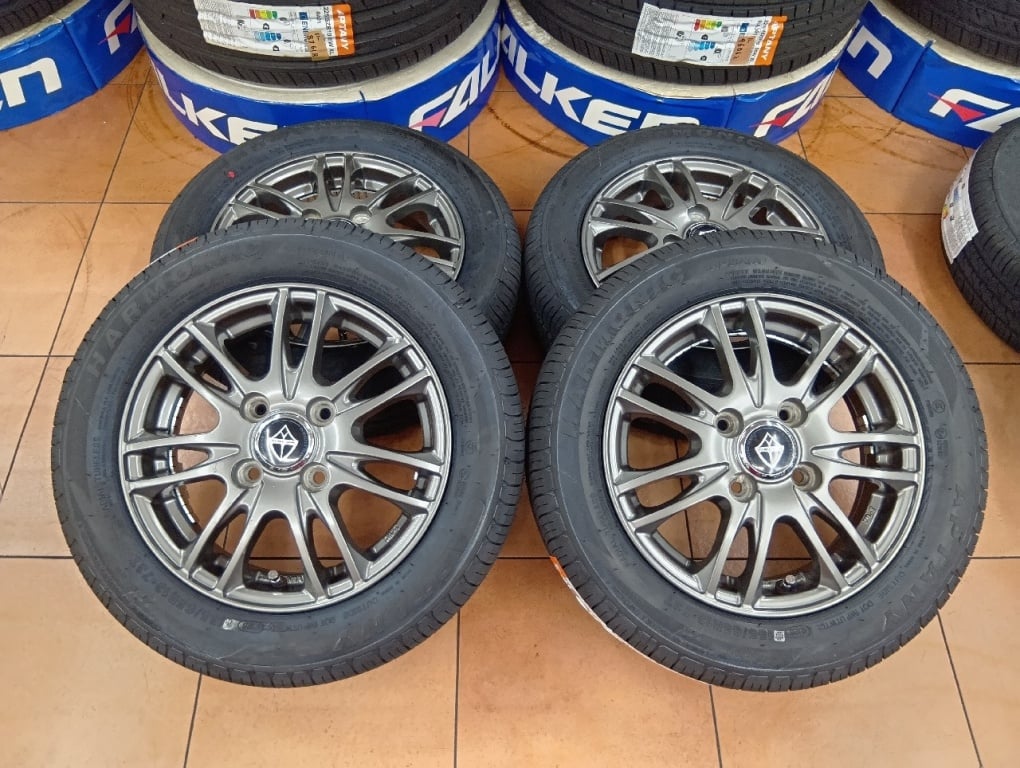 専用1 ホイール 4本 weds VELVA 155/65R13 専用1 ホイール 4本 weds VELVA 155/65R13 専用1 ホイール 4本 weds VELVA