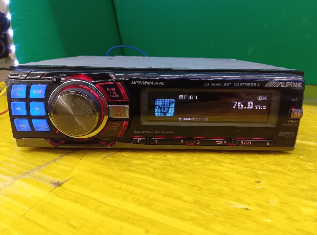 アルパイン CDA-9886Ji CDプレーヤー Alpine - CD player (CDA-9886Ji) - Nengun Performance