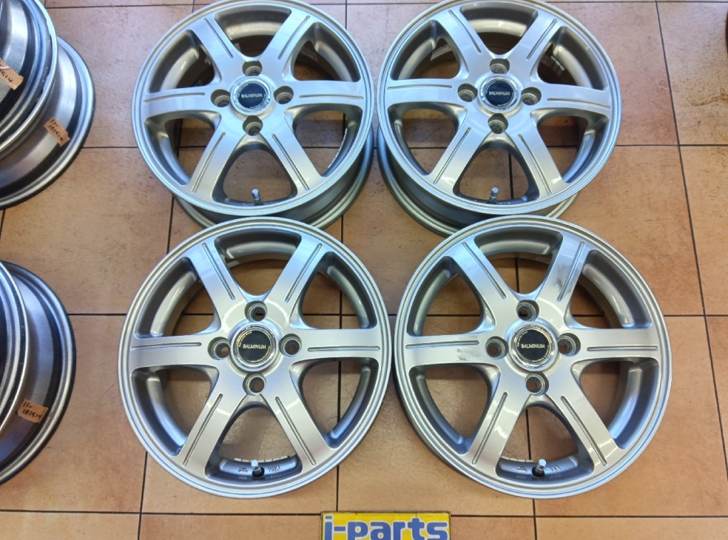 BALMINUM 14インチホイール　BRIDGESTONE 4本セットアクア Bridgestone - BALMINUM 14-inch wheels (set of 4) - Nengun Performance