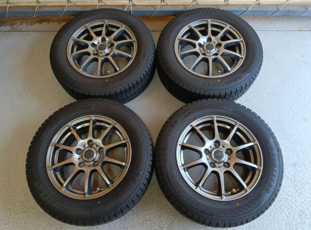 A-Tech - Schneider/GY 15-inch studded tires (set of 4) - Nengun 