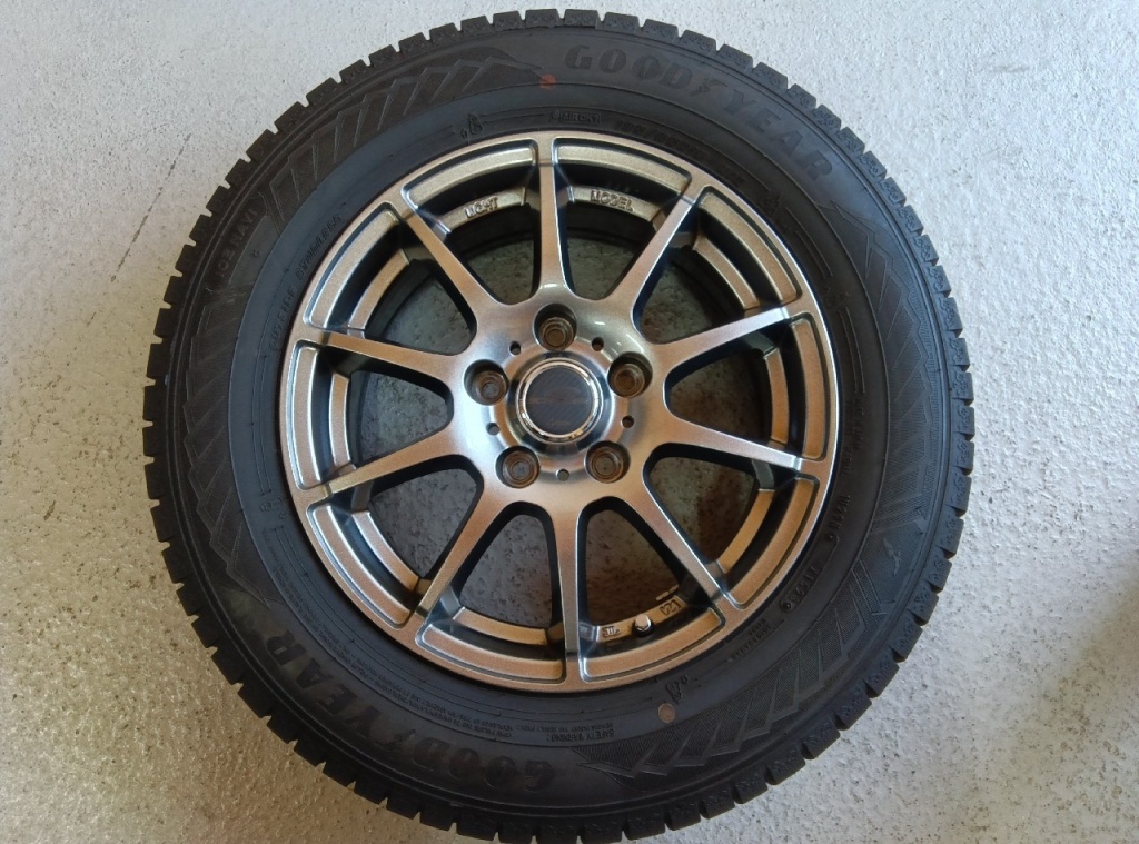 A-Tech - Schneider/GY 15-inch studded tires (set of 4) - Nengun 