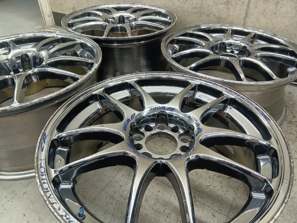 Work Wheels - Emotion CR KAI / 18-inch aluminum wheel set (4