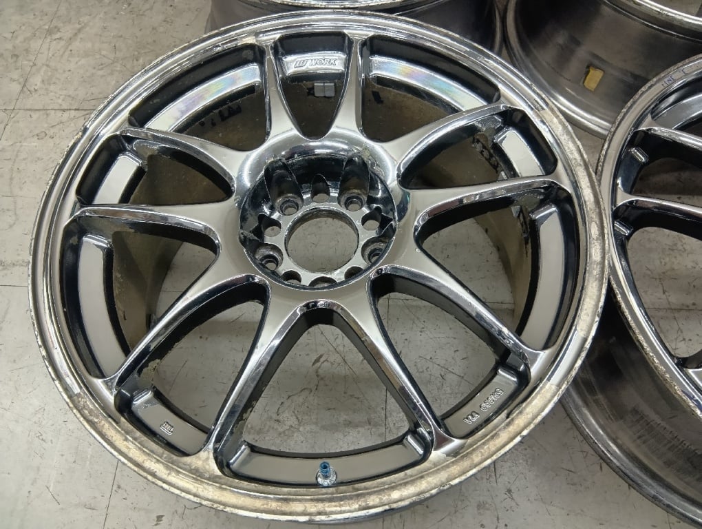 Work Wheels - Emotion CR KAI / 18-inch aluminum wheel set (4