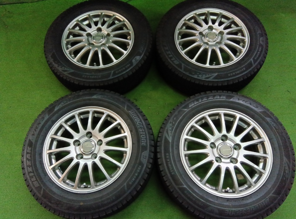 Bridgestone - ECOFORME/BS 15-inch studless tires (4 tires)