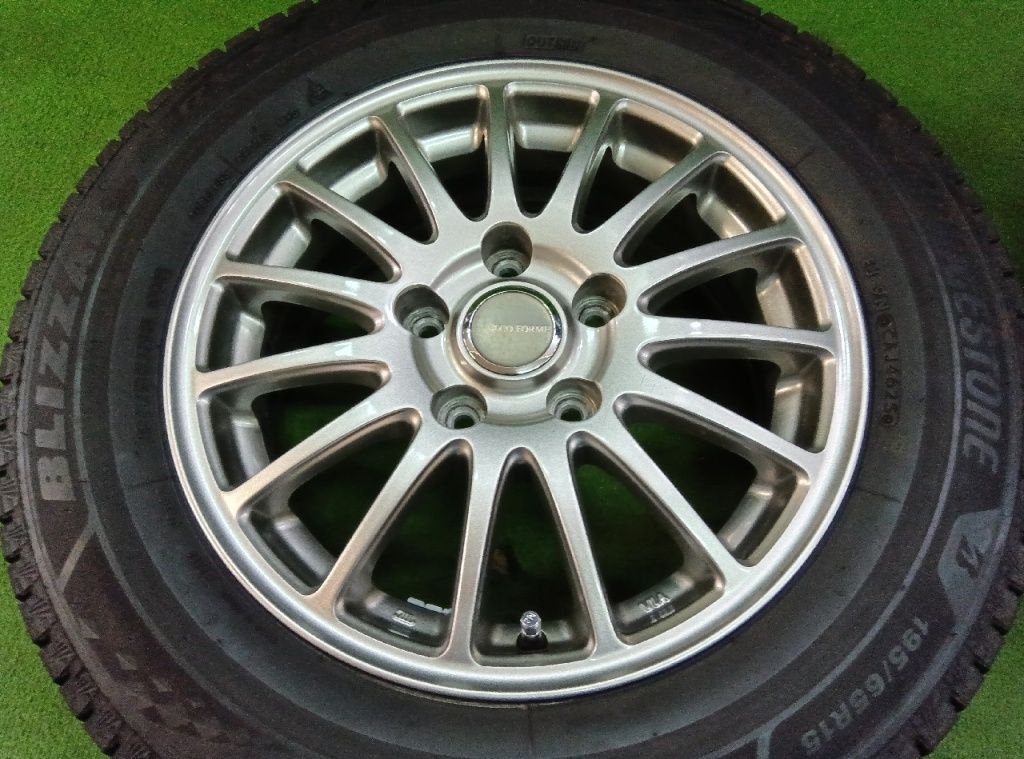 Bridgestone - ECOFORME/BS 15-inch studless tires (4 tires)