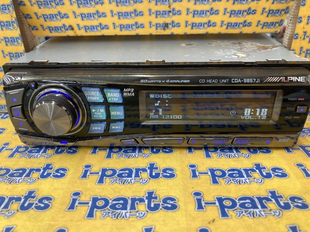 ALPINE CDA-9857Ji　CDプレーヤー Alpine - Discounted item! CD player (CDA-9857Ji) - Nengun Performance