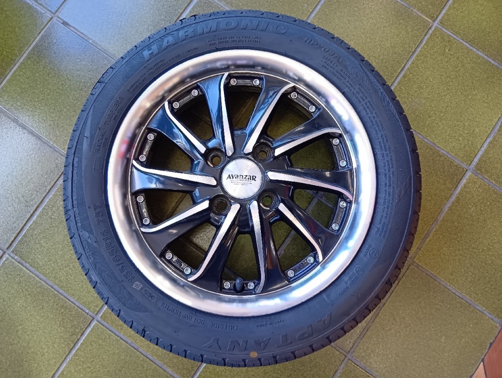 BADX - Avanzar/New 14-inch tires, set of 4