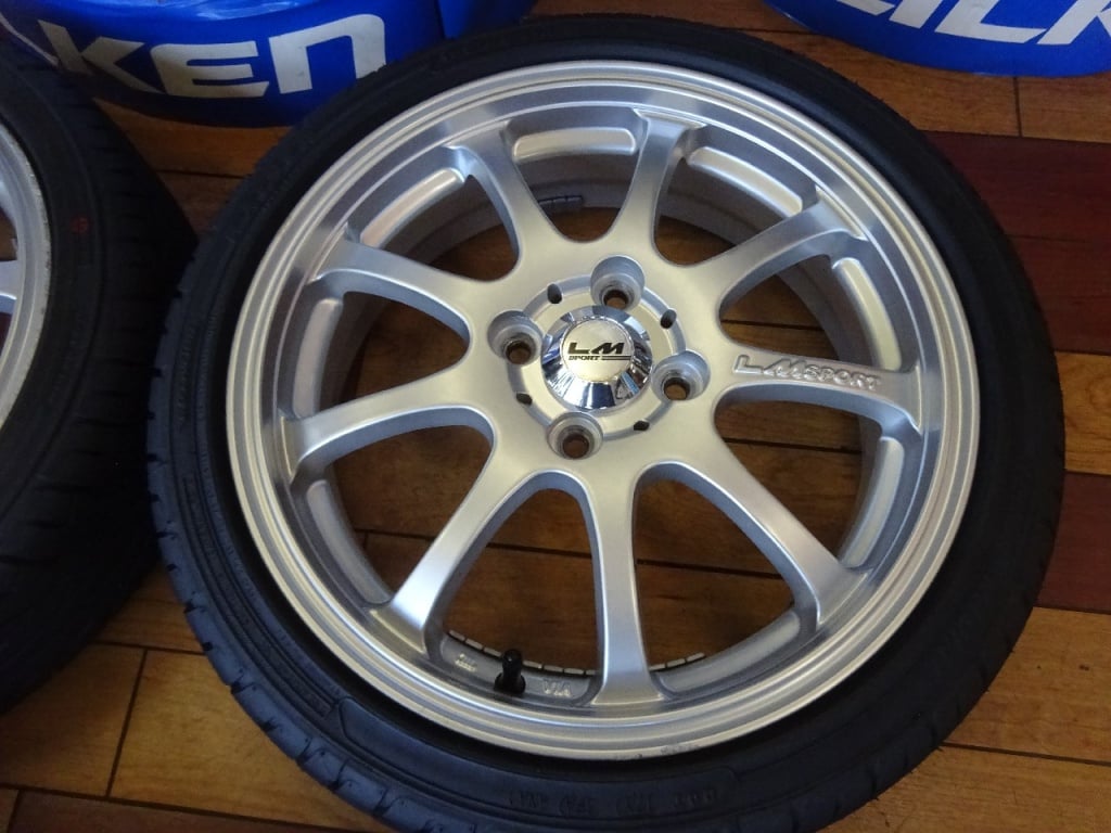 LM SPORT ファイナル 6.0J 15インチ 4H PCD100 +42 レアマイスター