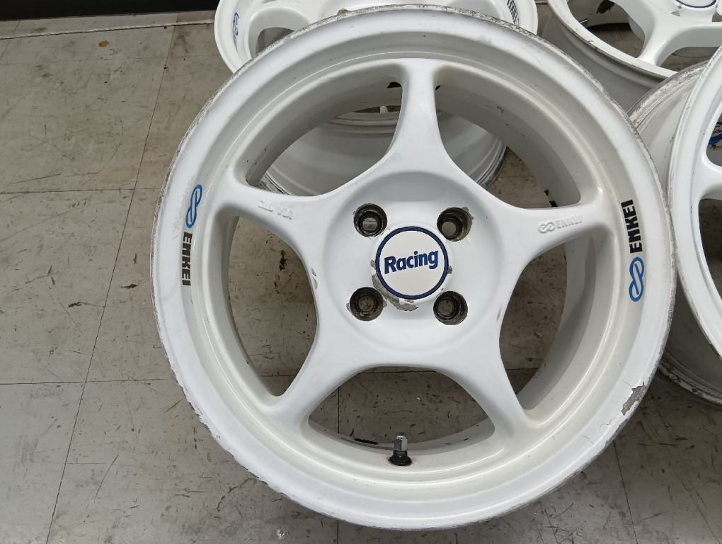 ENKEI - ENKEI RP01/15-inch aluminum wheel set (4 wheels) - Nengun
