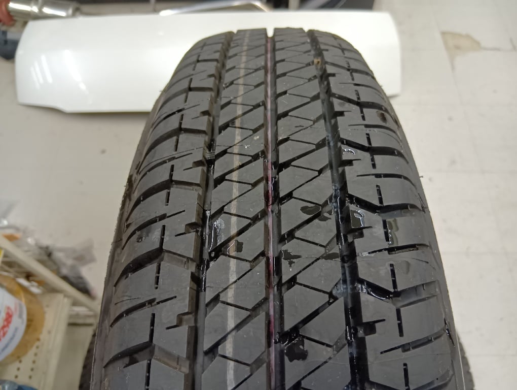 Bridgestone - Used tires (175/80R16) 8mm, 4 pieces - Nengun