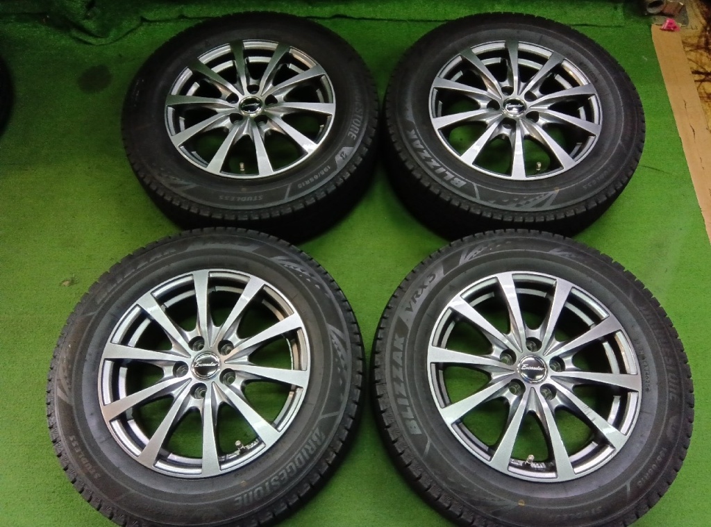 Hot Stuff - Exceeder/BS 15-inch studded tires (4 pieces) - Nengun