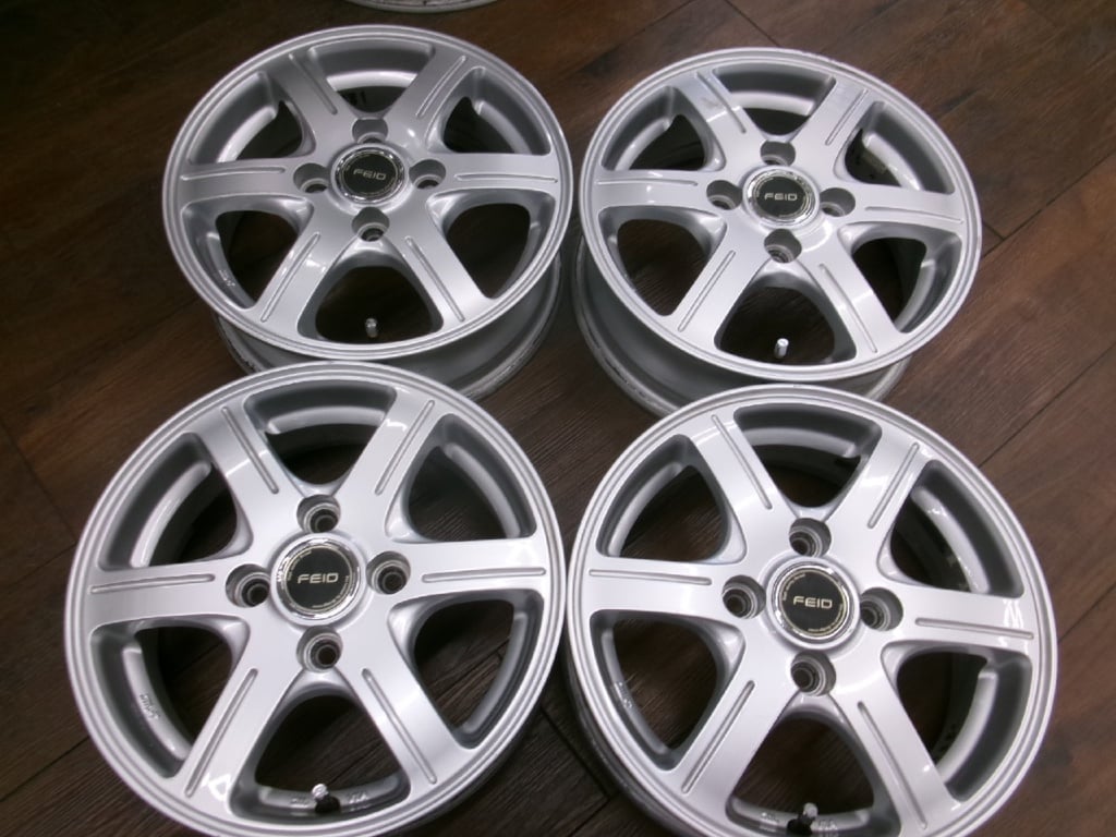 Bridgestone - FEID 13-inch aluminum wheel set (4 pieces) - Nengun