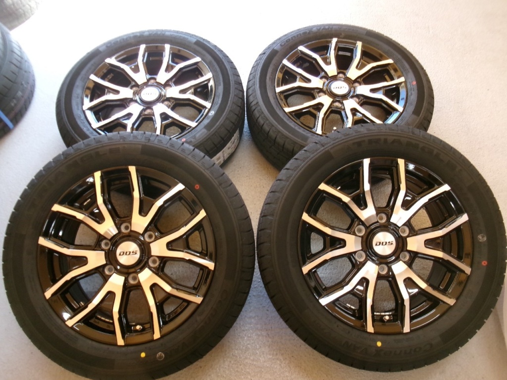 BADX - DOS VS-T6 / New 17-inch tires, set of 4
