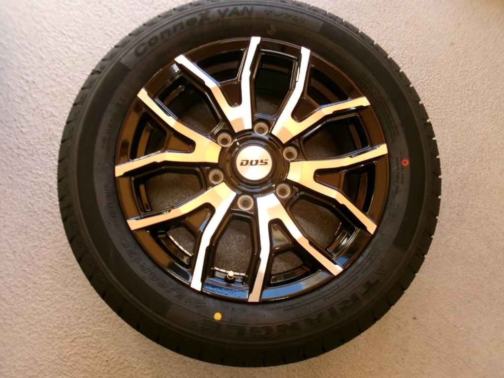 BADX - DOS VS-T6 / New 17-inch tires, set of 4